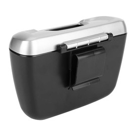 AKLOSIPY Tragbare Auto-Müllbox, Mülleimer, Abfallbehälter, Innenaufbewahrung für Auto, Auto-Tr-Behälter