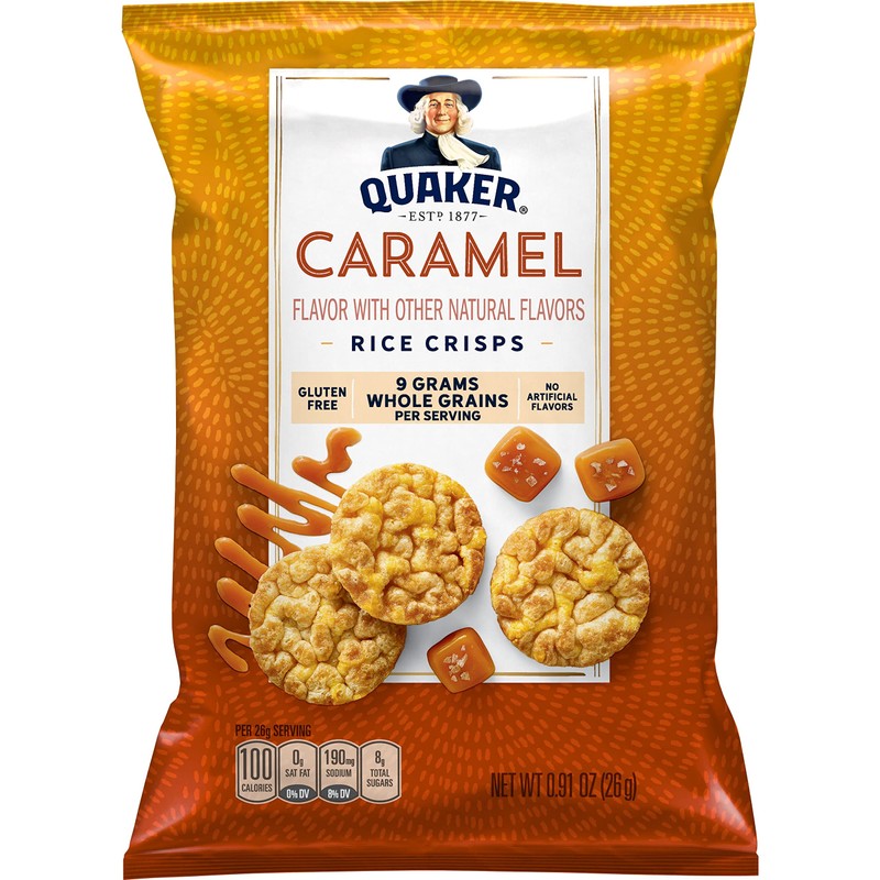 Quaker Rice Crisps, 4 Flavor Sweet and Savory Variety Mix,