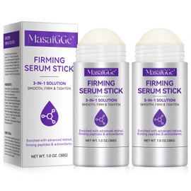 Retinol Firming Serum Stick, Skin Tightening Cream for Face, Retinol Anti Wrinkles Face Moisturiser Balm Stick, Triple Nourishing Cream to Smooth and Tighten face (2PC)