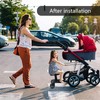 Stroll Handle Extension Bar,Stroll in Comfort with Our Universal Stroller