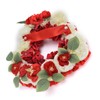 Artificial Heart Shaped Wreaths Wedding Wreaths Fake Flowers Decoration for