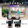 New ROOMY Seat Hook (Leather) Car Storage Hook, Prevents Luggage