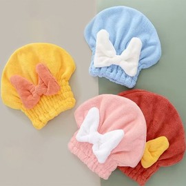 Hair Drying Cap Pink 6ea