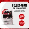Peladow Calcium Chloride Pellets Snow and Ice Melter, 50 lb.