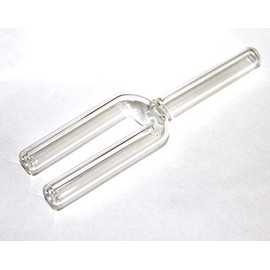 Glass Tube Dia 1 cm - Y Shape Double Barrel Lab 3 Way Connector 4.4 inch / 11.2 cm, Dual Barrel Muffler Fitting