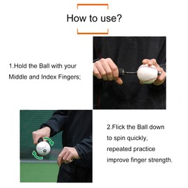 Baseball Pitching Trainer Finger Strength and Skill aids, Stability Pitching Tools, Finger Power and Flexibility Training Equipment for Coaches/Beginners/Pitchers…