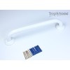 Tropik Home White 8" Disabled Grab Rail Bar Handle Mobility