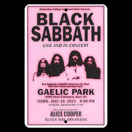 4yougifts Rock Legends Live: Sabbath's Historic 1971 Tour