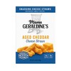 Mama Geraldine's - Aged Cheddar Cheese Straws - 4.5 Ounce,