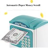 Piggy Bank Money Machine with Fingerprint& Password Code Mini ATM