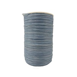 Flat Pastel Blue Raffia Ribbon - 1/4 ''x 100 yd - Home Projects - Gift Packaging - Party Decor - Natural Farms