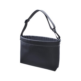 Tsuchiya Yac ZE-79 Car Goods Trash Can Headrest Dust, Black, 2.0 x 9.8 x 6.3 inches (50 x 250 x 160 mm)