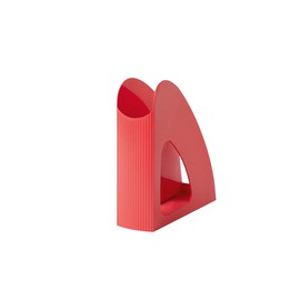 HAN Re-Loop Magazine File 16218-917 Pack of 6 Environmentally Friendly 100% Recycled Modern Young Design for DIN A4/C4 Documents Red