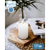 HYOOLA White Pillar Candles 2-inch x 4-inch - Unscented Pillar