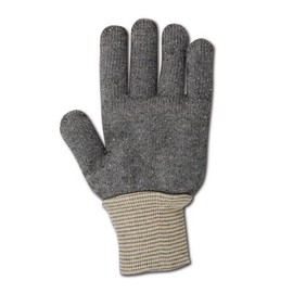 Magid Safety GT955R Gloves | 7-Gauge Ambidextrous Medium Weight Cotton/Polyester Blend Gloves - Reversible, Seamless, 10" Length, Large, Gray (12 Pairs)