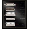 2 Tier Stackable Bento Box 304 Stainless Steel Insulated Lunch