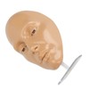 Makeup Practice Face Board 5D Silicone Mannequin Face for Eyes