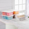 Sterilite 6 Qt Storage Box, Stackable Bin with Lid, Organize