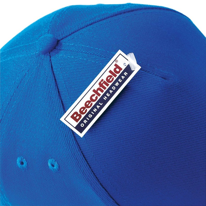 Beechfield - Blue B15 Baseball - Sun Hat, Sports Cap,