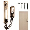 Anti-Theft Chain 304 Stainless Steel Door Chain with Screw Door