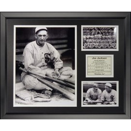 Legends Never Die Shoeless Joe Jackson Framed Photo Collage, 16" x 20"
