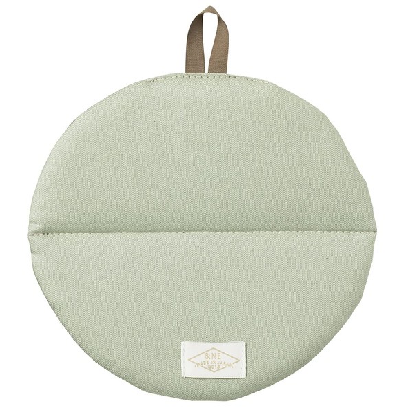 &NE NHK-226-NLGR Round Pot Holder, Natural Green, 6.1 x 0.6