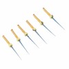 6pcs F1 Endodontic Canal Files Stretchy Metal Portable Rustproof Endodontic