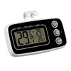 Vicloon Fridge Thermometer, Digital Freezer Thermometer with Hook, LCD Display,