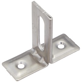 Nichiei Intec Stainless Steel T-shaped Foot 1 Hole 2.0 x 1.0 inches (50 x 25 mm)