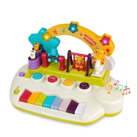 Baby Piano Toys for 1+ Years Old Birthday Gifts Animal Light Up Musical Toy Music Toy Instruments Piano Keyboard Toy for Toddlers Infant Learning Educational Interactive Toys 3+ Months