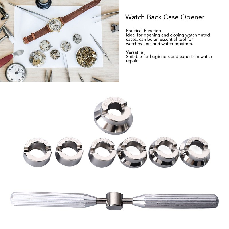 Watch Back Case Opener Versatile Reliable Performance Thread Watch Repair