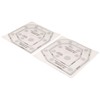 2 Pcs Bowl Cozy Template Acrylic Exquisite Bowl Wrap Sewing