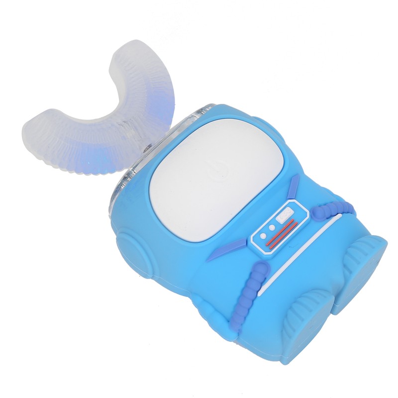 U Shaped Baby Electric Toothbrush Automatic Rechargable Silicone Toothbrush for