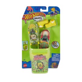 Hot Wheels Skate Vehículo de Juguete Paquete de Chicles Sabor Explosión de Frutas para niños de 5 años en adelante