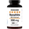 MONOHERB Banafsha Extract 500 mg - 180 Capsules
