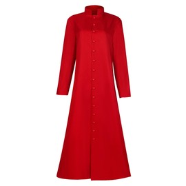 Medieval Clergy Costume - Adult Church Priest Robe, Pastor & Minister Coat, Liturgical Robe & Vestment