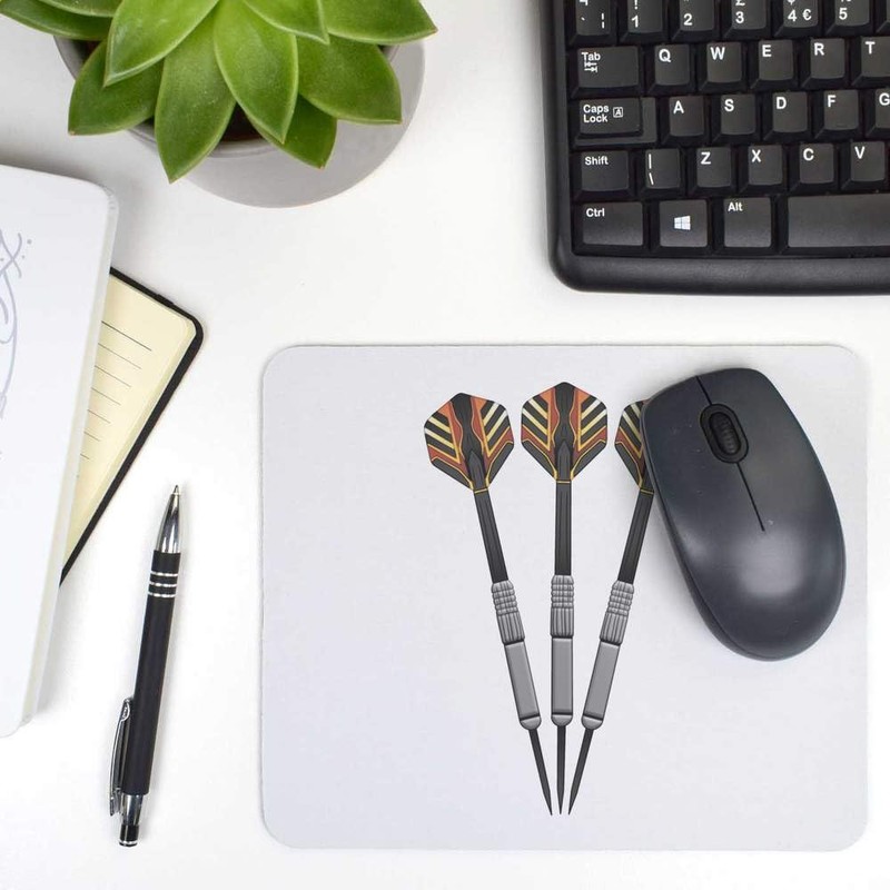 Azeeda 'Dart-Set' Maus Matte/Schreibtisch Pad (MO00037301)