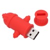 Cartoon Fire Hydrant Shaped USB Flash Drive Cute Home Office