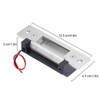 NO NC Adjustable Cathode Electric Door Lock Household Metal Wooden