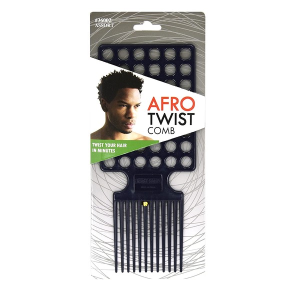 Afro Twist Comb Navy twist your hair in minutes