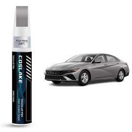 COSLAKE Car Touch Up Paint(Fluid Metal(M6T)) for Hyundai, Car Paint Scratch Repair Kit, Quick & Easy Solution to Repair, 2 in 1 Scratch Remover Pen with Color-Matched