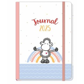 sheepworld Journal A5 2025: Clear and Cool Design: A Funny Yearly Calendar with Plenty of Space to Enter. Book Calendar with Cute Sheep Cartoons (Bullet Journal Calendar Heye)
