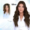 Vivien Dark Brown Tape in Hair Extension Real Human Hair