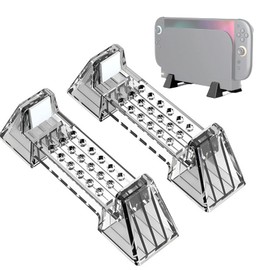 Cooling Stand, Desk Stand for Switch 2, Game Console, Storage, Hollow Design, Desktop Holder, Heat Dissipation Design, Improved Breathability, Space Saving, Storage, Stable Structure, Anti-Slip