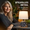 ARTE LAMP TITAWIN A5022LT-1GY Classic Decorative Table Lamp Elegant Design