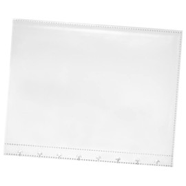 KICHOUSE Insert Page Pocket Protector for Interactive Manual and File Protector for Organizing Photos and Documents