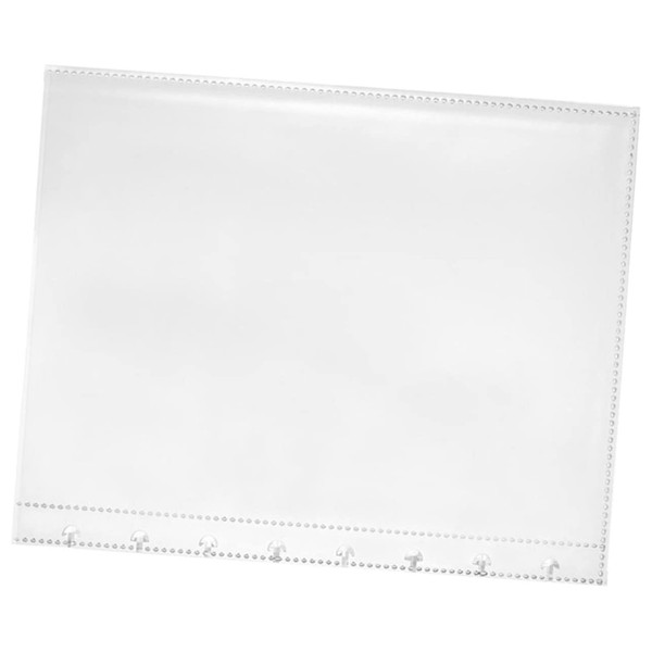 KICHOUSE Insert Page Pocket Protector for Interactive Manual and File