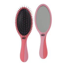 Wet Brush Hair Brush Mirror Original Detangler - Teal Color - Exclusive Ultra-soft IntelliFlex Bristles - Detangle With Less Damage To Hair For All Hair Types - For Women, Men, Wet And Dry Hair