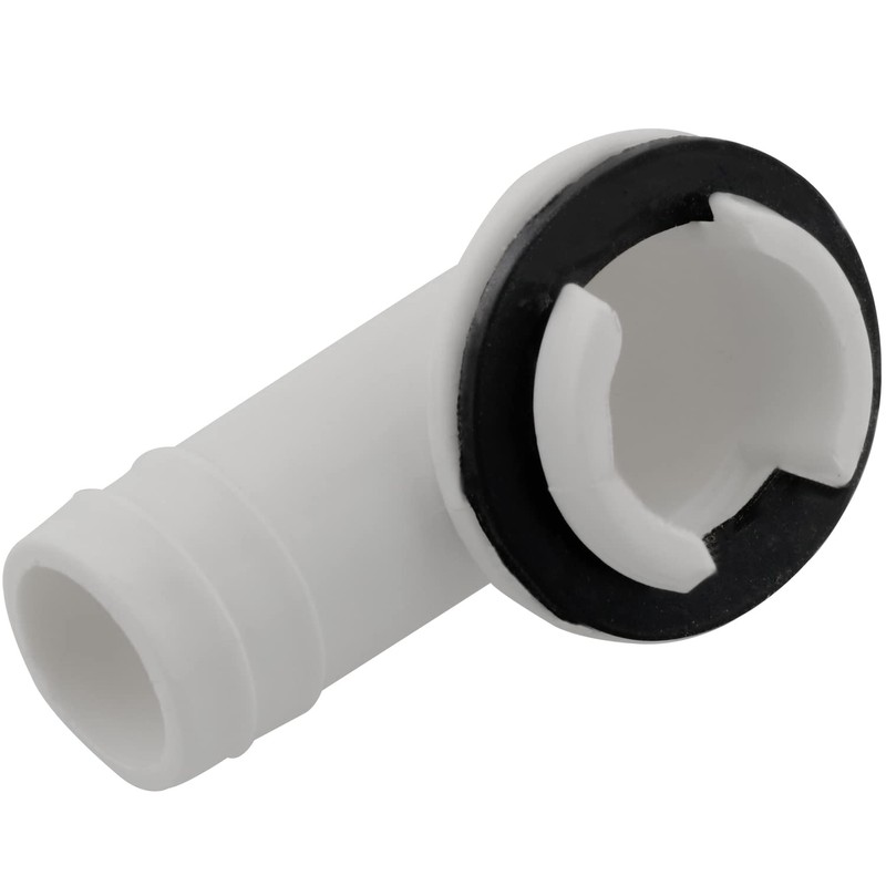 MEETOOT Air Conditioning Drain Hose Adapter 20mm Black AC Drain