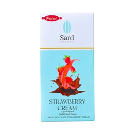 Dubai Milk Chocolate Bar – Gourmet Creamy Chocolat with Rich Flavors – Gift for Holidays, Birthdays, and Special Occasions (3.5 oz, Strawberry)